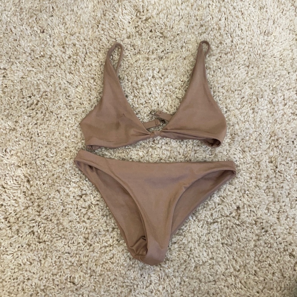Wanderlust Gold bikini set